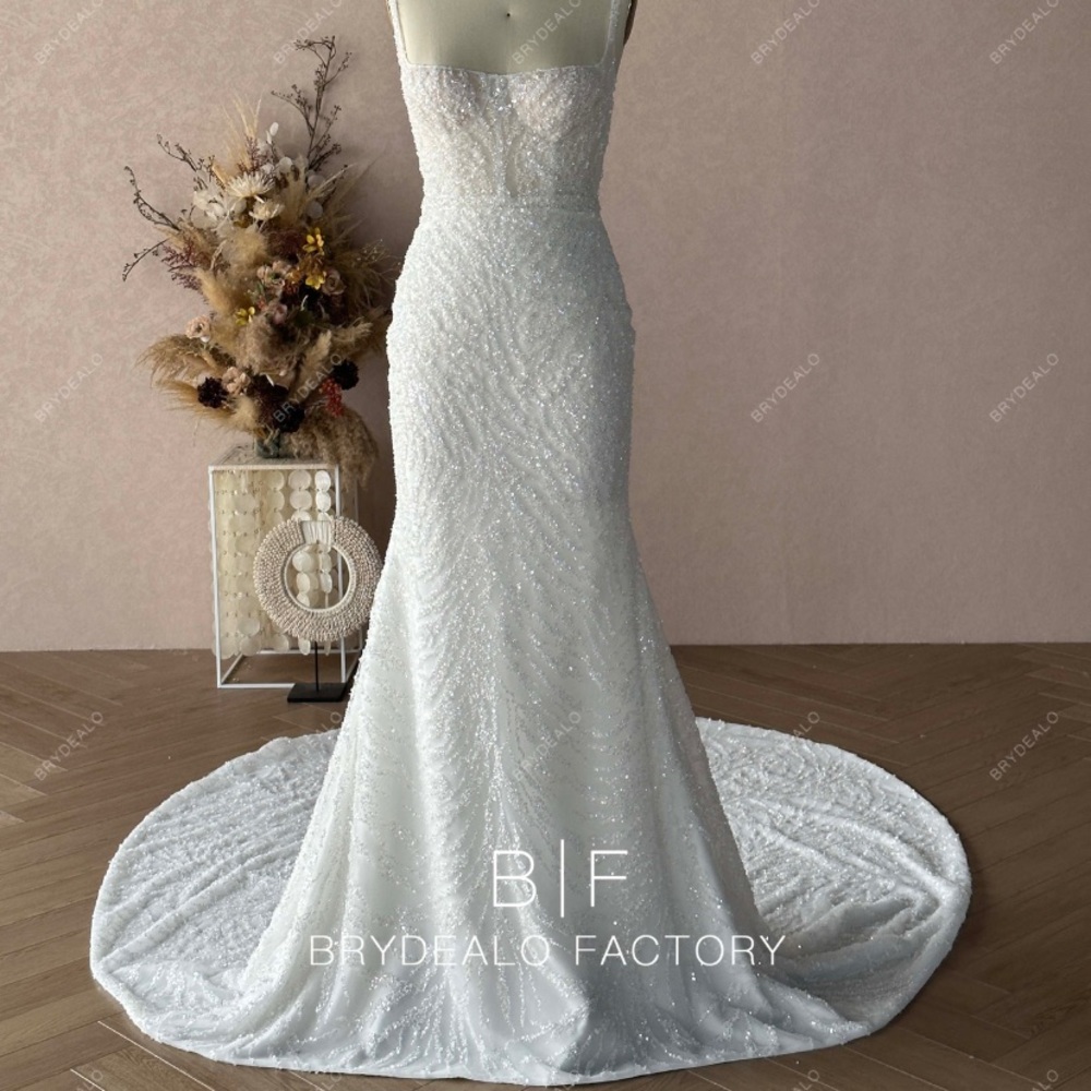 Custom wedding dress